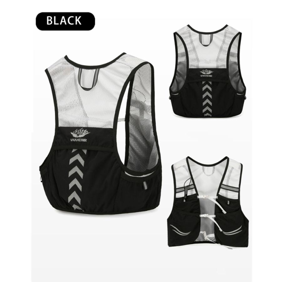 バックパック　ランニングベスト　通気性　リュック　ボトルポーチ　夜間　　レディース　メンズ　軽量タイプ　防水　速乾　通気性　防臭 |  | 11