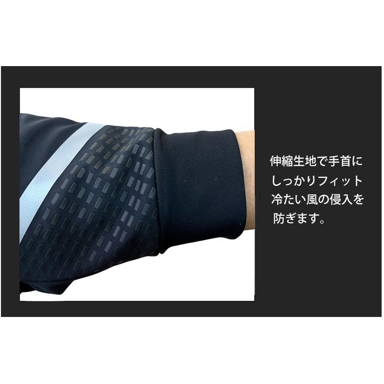 ランニンググローブ　スマホ タッチパネル対応　リフレクター　スリムフィット　自転車　撥水生地　サイクリング　スポーツ　アウトドア　防風　保温　速乾 |  | 09