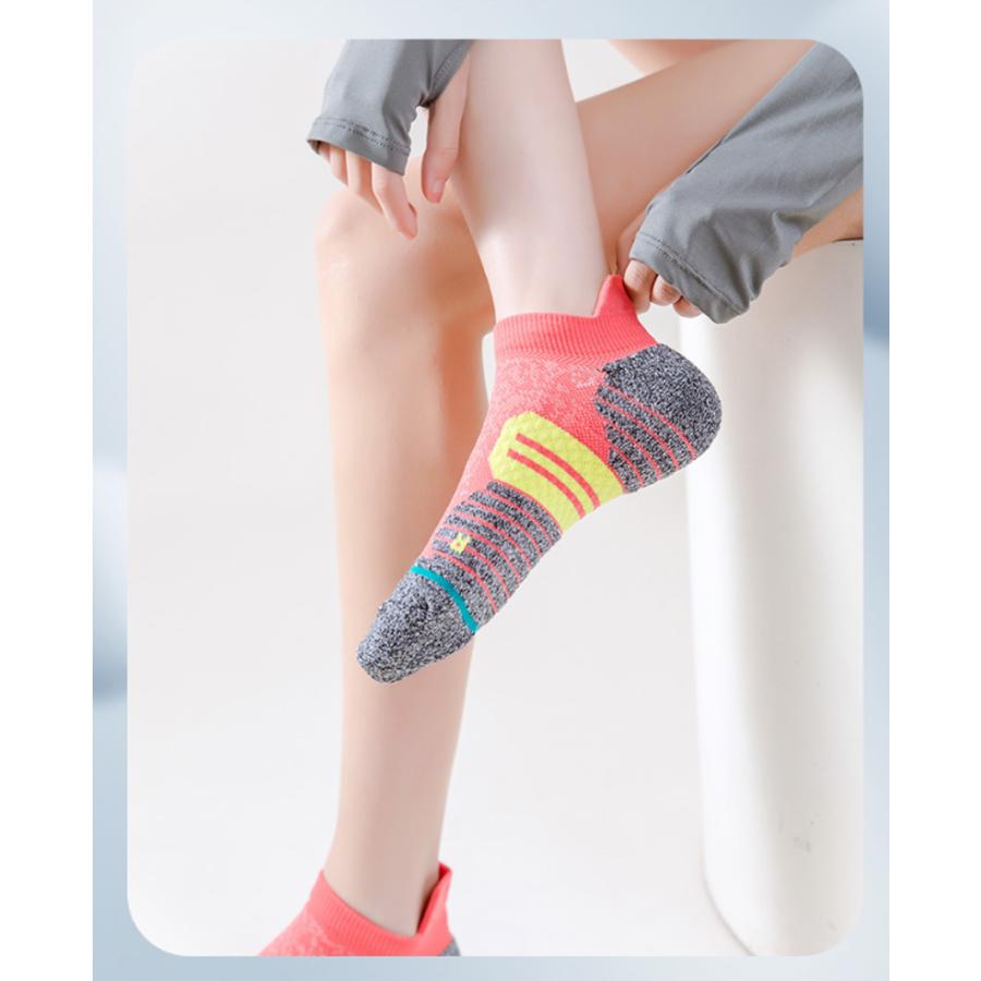 【3足セット】 ランニングソックス　通気性　ウェア　メッシュ　靴ズレ予防　靴下　スポーツ メンズ　レディース マラソン　ウォーキング　陸上 |  | 06