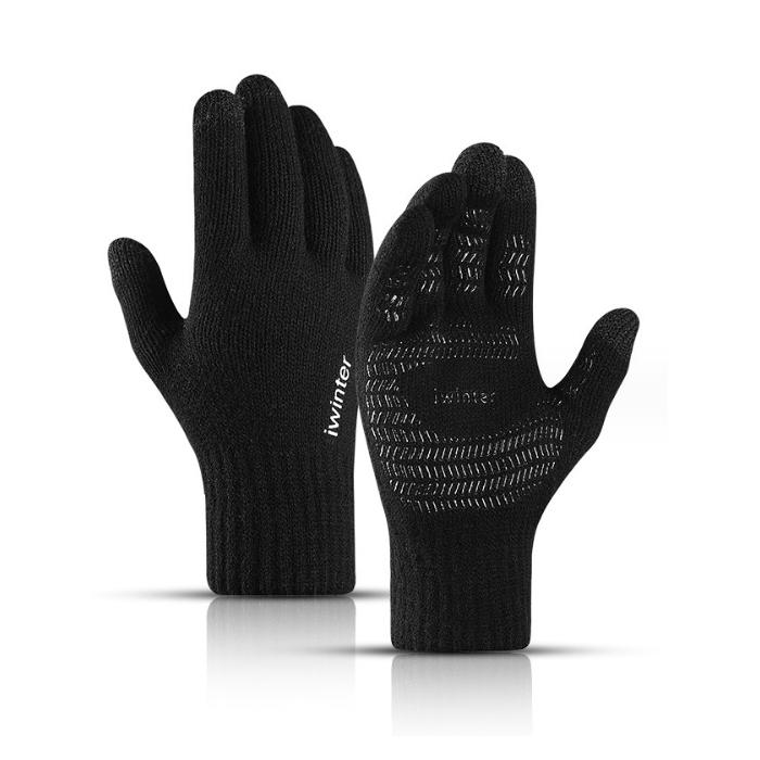 SPORTスマホ タッチパネル対応 極厚生地 保温性　シリコン滑り止めゴム　ランニング　スポーツ　アウトドア　グローブ　防風　保温  メンズ　レディース　軽量　 |  | 12