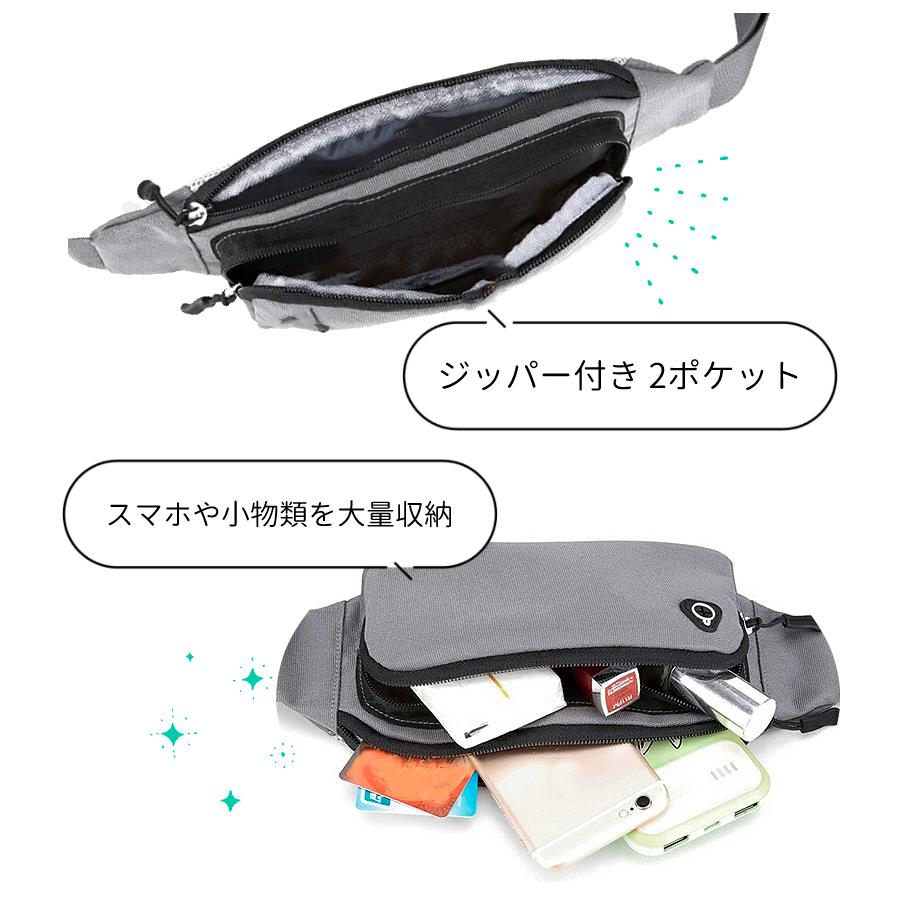 ランニングバッグ マラソン  ウエストバック 軽量モデル フィット 揺れない  ランニングポーチ ウエストポーチ撥水 防水 マラソン　ウォーキング　陸上　 |  | 07