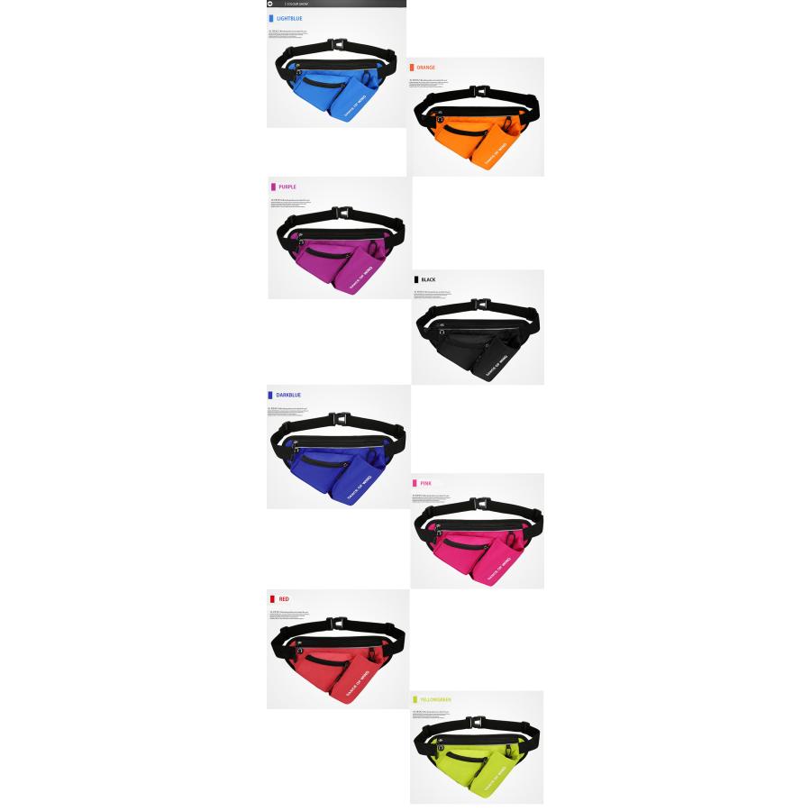 ランニング マラソン DANCE 給水ポケット付き　スマートフォン　ボトルポーチ ランニングポーチ　ウエストポーチ　防水　陸上 ウォーキング |  | 15