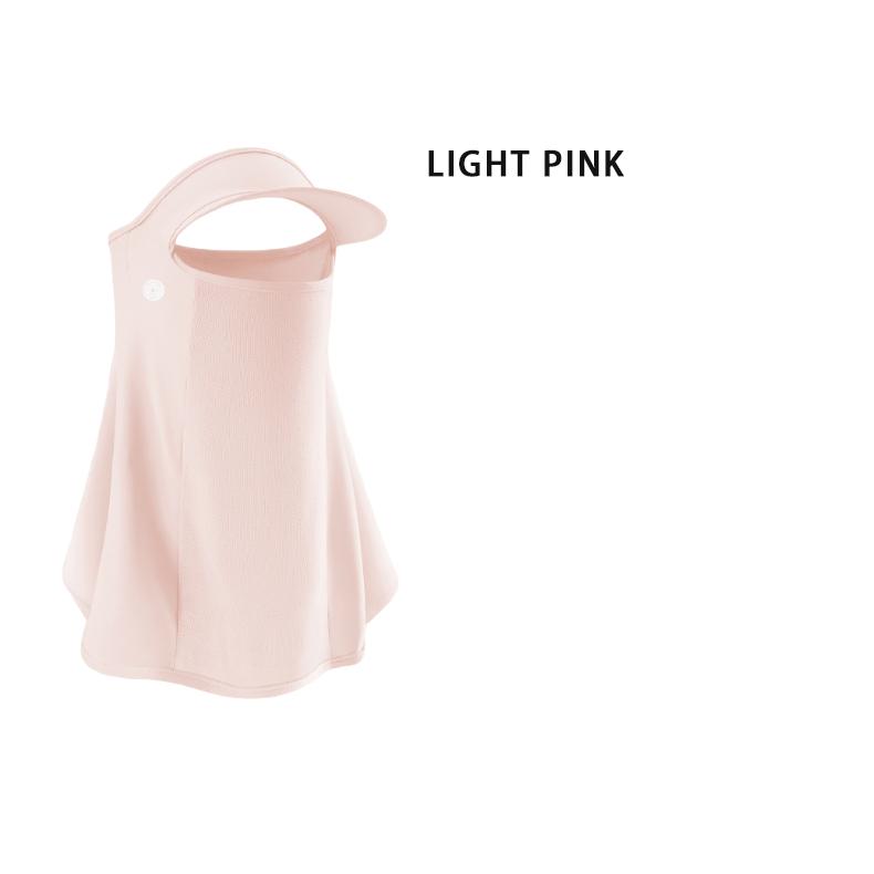 ひんやり 接触冷感 フェイスカバー  UPF50 夏 ランニングキャップ 帽子 サンバイザー フェイスマスク ジョギング 紫外線対策　日焼け防止　レディース |  | 18