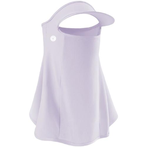 ひんやり 接触冷感 フェイスカバー  UPF50 夏 ランニングキャップ 帽子 サンバイザー フェイスマスク ジョギング 紫外線対策　日焼け防止　レディース |  | 19