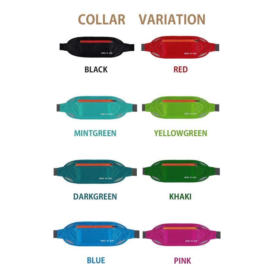 軽量　ランニングポーチ　ウエストバック　メンズ　レディース 　撥水　防水　マラソン　DANCEOFWIND |  | 02