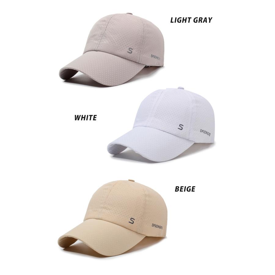 ランニングキャップ　メッシュ 大きめ 深めサイズ　飛ばない　撥水生地　UPF50 UVカット　ジョギング 日よけ　帽子　速乾　通気性　スポーツキャップ　レディー |  | 02