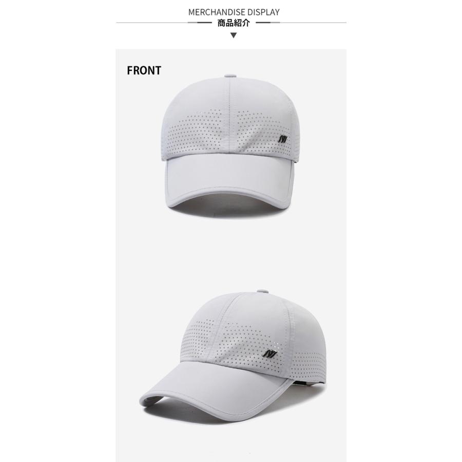 シンプル ランニングキャップ　ジョギング フルメッシュ 　Nデザイン　スポーツキャップ　日よけ　スポーツ　帽子　メンズ　レディース マラソン ウォーキング |  | 11