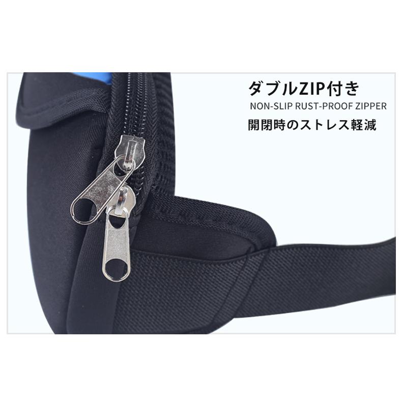 ランニングポーチ 大容量 ウエストポーチ ウエストバック マラソン ジョギング 揺れない　防水生地   スマホ収納可 |  | 10