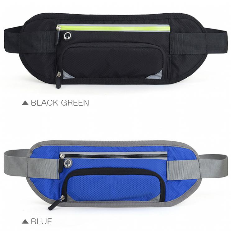 シンプル ランニングバッグ マラソン 給水ボトルポケット付き ウエストバック 軽量モデル フィットモデル 揺れない ボトルポーチ ランニングポーチ ウエストポー |  | 14