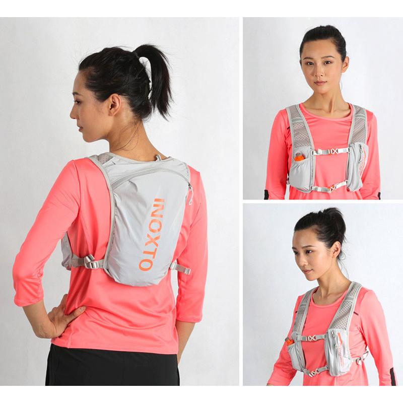 ランニング ベスト　バック　5L INOXTO バックパック マラソン　リュック　メンズ　レディース　軽量タイプ　リフレクター　速乾　通気性　防臭 |  | 10