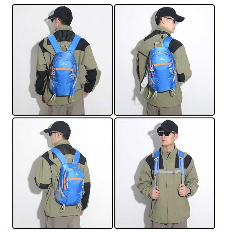 バックパック　13L　スポーツ　アウトドア　サイクリング　トレッキング　給水 ボトルケース リュック　メンズ　レディース　軽量タイプ　リフレクター　防水　 |  | 12