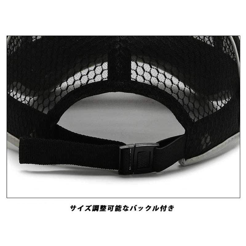 メッシュ　ランニングキャップメンズ　レディース　軽量　帽子　スポーツキャップ　日よけ 速乾　通気性 |  | 10