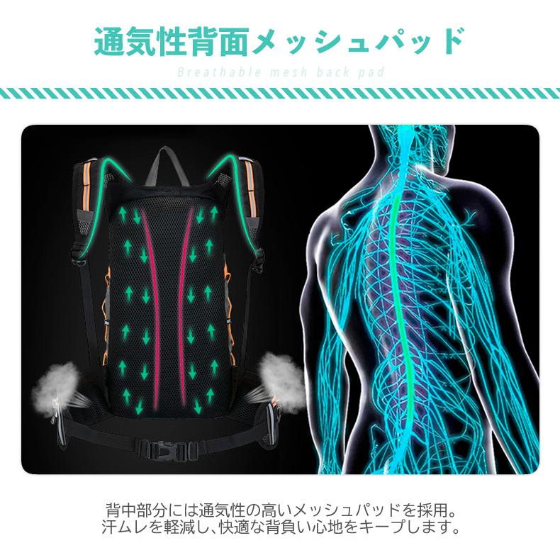 バックパック　7L　スポーツ　アウトドア　weikani サイクリング　トレッキング　給水 ボトルケース リュック　メンズ　レディース　軽量タイプ　リフレクター　 |  | 12