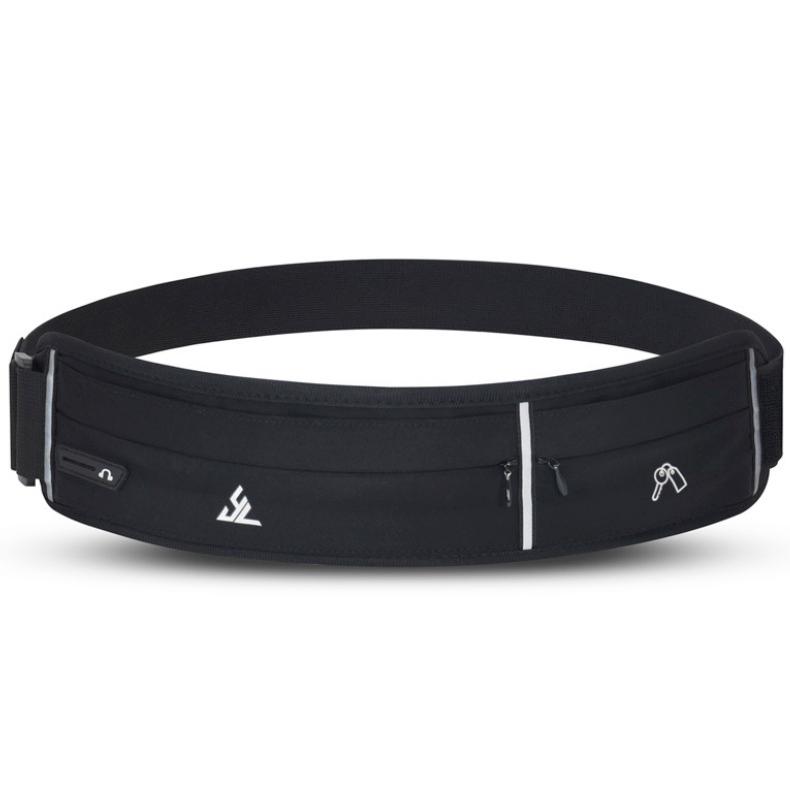 ランニングポーチ ウエストベルト 2ポケット固定式  揺れない 防水 マジックテープタイプ　 マラソン ジョギング　ボトル収納　ウエストポーチ　防水　スポーツ |  | 19