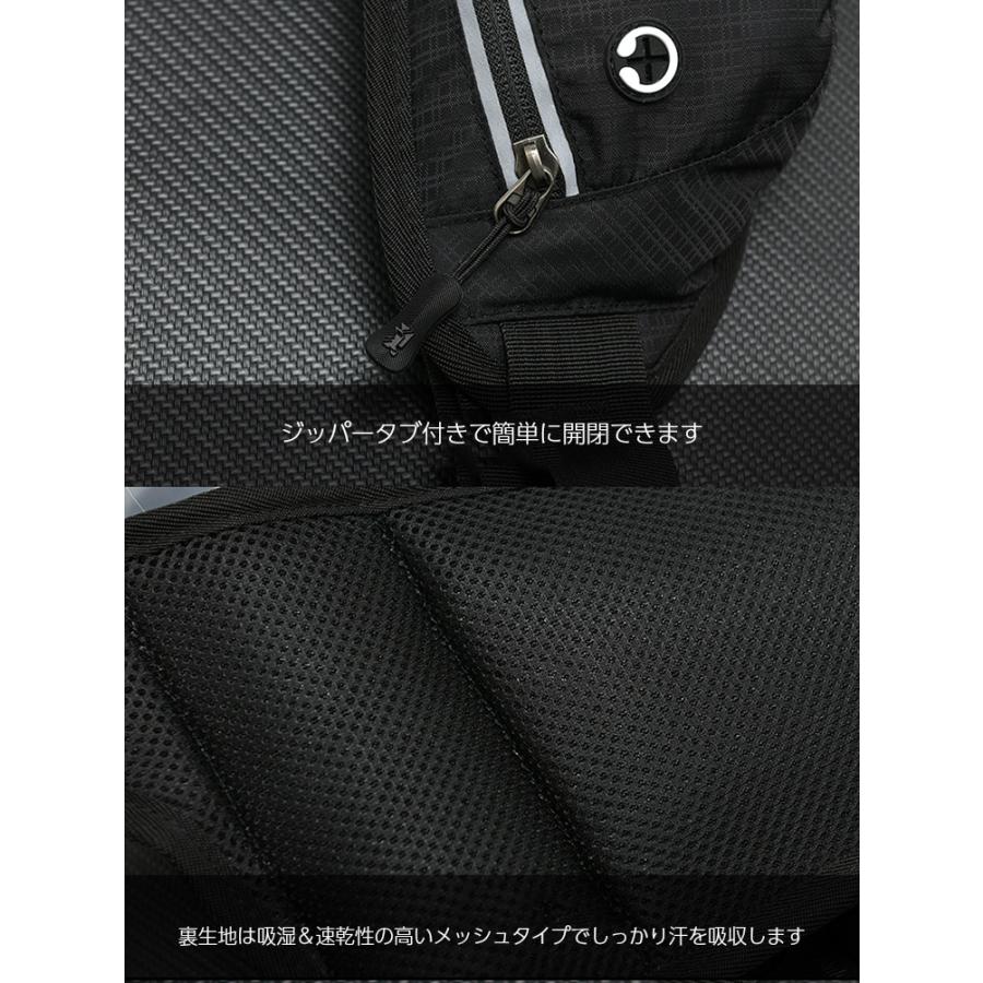 LUHU ランニング マラソン 給水ポケット付き ウエストバック 揺れにくい ボトルポーチ 軽量モデル フィットモデル ランニングポーチ ウエストポーチ 防水 |  | 11