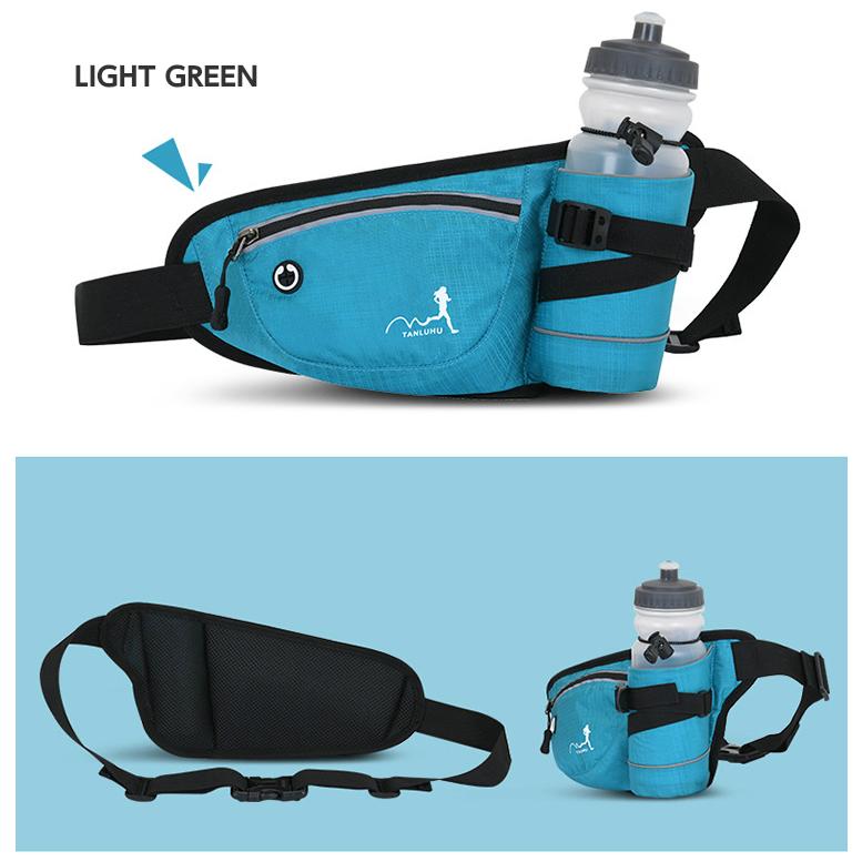 LUHU ランニング マラソン 給水ポケット付き ウエストバック 揺れにくい ボトルポーチ 軽量モデル フィットモデル ランニングポーチ ウエストポーチ 防水 |  | 18