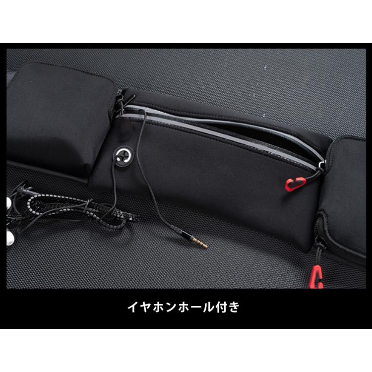 ランニングポーチ マラソン ボトルポーチ 給水ボトル リフレクター 防水 ウエストバック ジョギング ウエストポーチ 防水　洗濯可 |  | 13