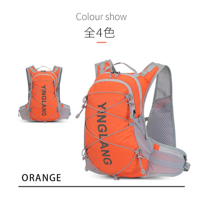 バックパック 12L　スポーツ YINGLANG 4色 アウトドア サイクリング トレッキング 給水 ボトルケース リュック メンズ レディース 軽量タイプ リフレクター 防水 |  | 13
