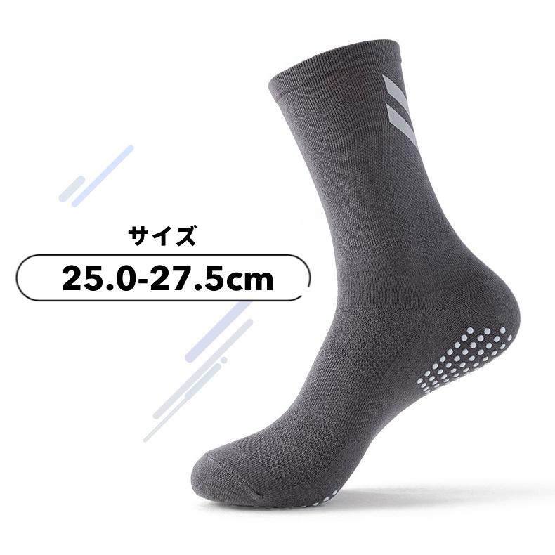 ランニングソックス 2足セット ミディアム丈 コンプレッション設計 滑り止めゴム付き リフレクター付き 通気性メッシュ 靴ズレ予防 メンズ レディース スポーツ |  | 05