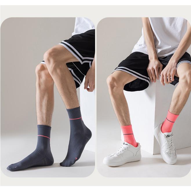 【3足セット】 ランニングソックス　春夏秋用　ミディアム丈　通気性　ランニングウェア　メッシュ　靴ズレ予防　靴下　スポーツウェア リブ編み |  | 13