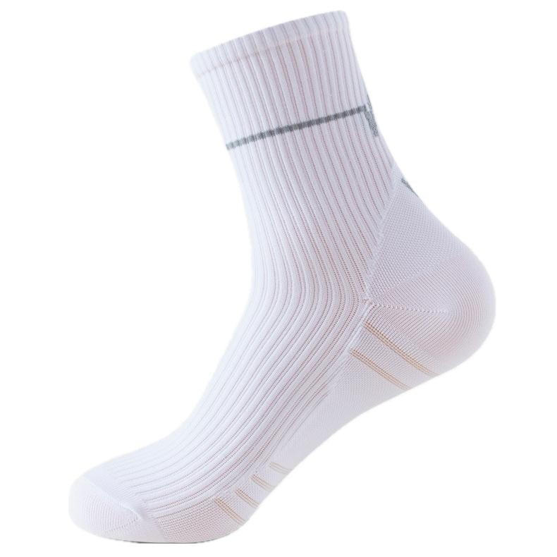 【3足セット】 ランニングソックス　春夏秋用　ミディアム丈　通気性　ランニングウェア　メッシュ　靴ズレ予防　靴下　スポーツウェア リブ編み |  | 18