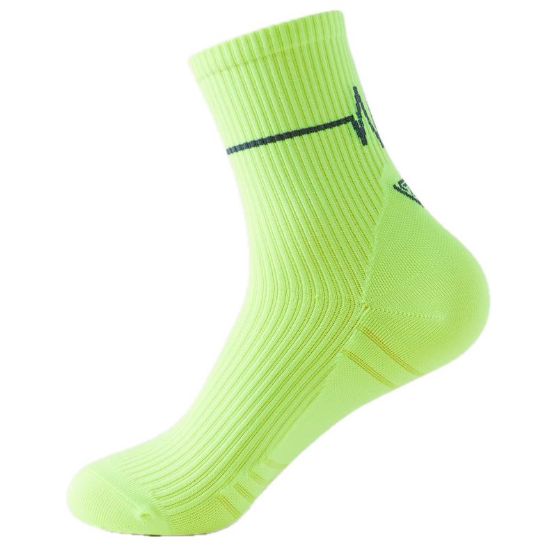 【3足セット】 ランニングソックス　春夏秋用　ミディアム丈　通気性　ランニングウェア　メッシュ　靴ズレ予防　靴下　スポーツウェア リブ編み |  | 19