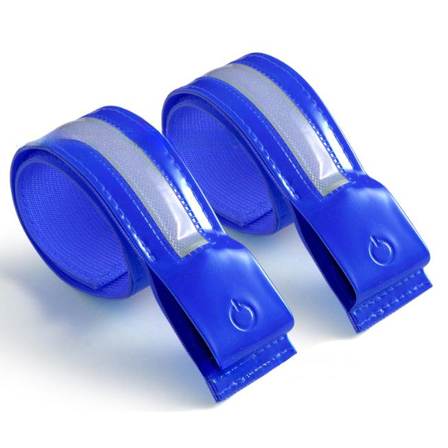 【2本セット】ランニングライト 点滅ライト 充電式  両手用 LED 2ライン反射材 アームバンド 夜間 ランニング ウォーキング |  | 11