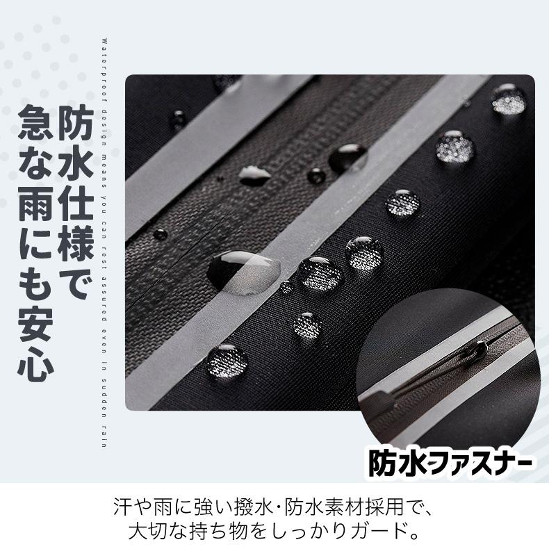 超軽量 ランニングポーチ ウエストポーチ ウエストバック  揺れにくい リフレクター 速乾生地　ナイトラン |  | 09