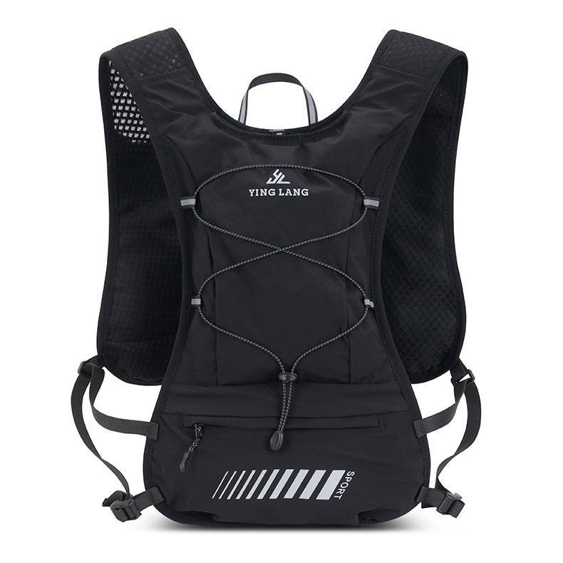 ランニングバックパック 超軽量 防水 500mlボトル収納 多機能 通気性メッシュ 反射材付き ハイドレーション対応 スマホ収納 ジョギング マラソン トレイル用 |  | 13