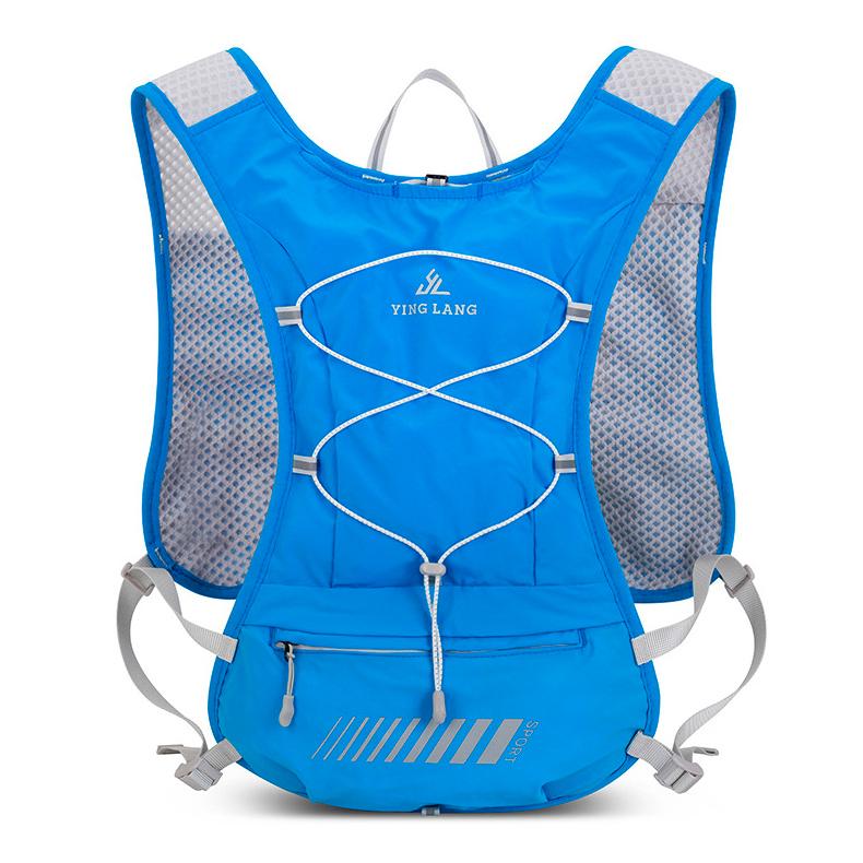 ランニングバックパック 超軽量 防水 500mlボトル収納 多機能 通気性メッシュ 反射材付き ハイドレーション対応 スマホ収納 ジョギング マラソン トレイル用 |  | 14