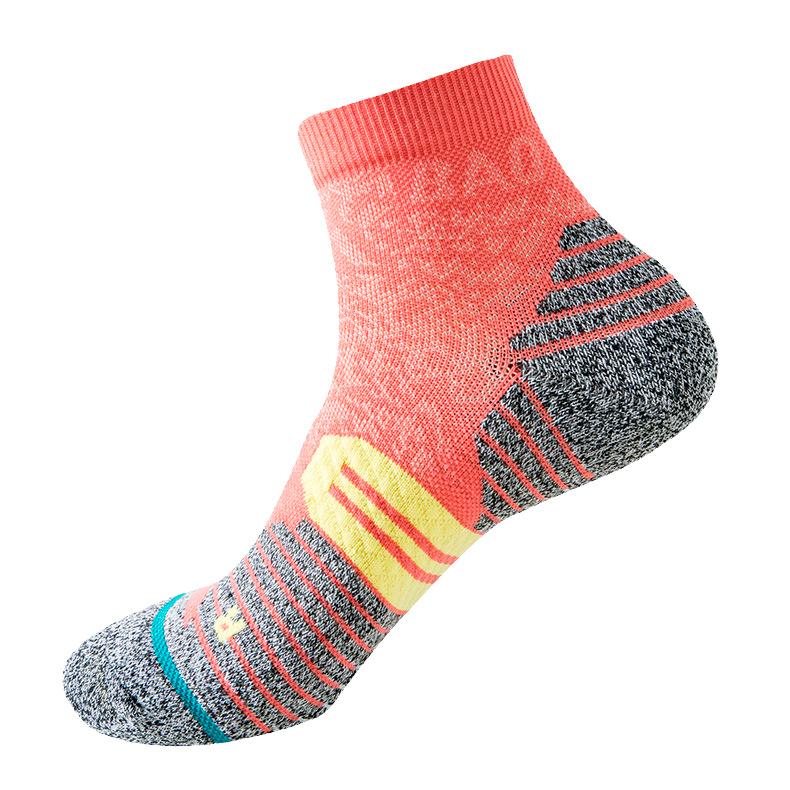 【2足セット】 ランニングソックス ミディアム丈 メンズ レディース 通気性 メッシュ 衝撃吸収 靴ズレ予防 アーチサポート スポーツソックス |  | 19