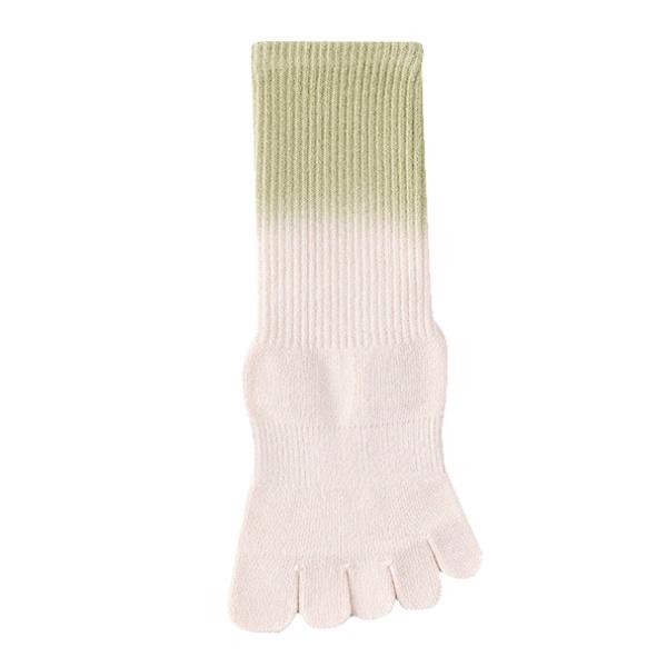 スポーツソックス レディース用 グラデーションカラー リブ編み 滑り止め付き シリコンゴム 衝撃吸収 ヨガ ジム ランニング アウトドア 靴下 |  | 14