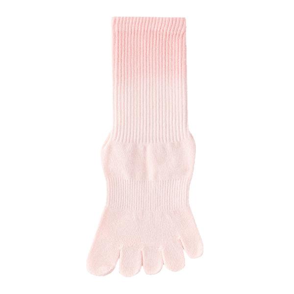 スポーツソックス レディース用 グラデーションカラー リブ編み 滑り止め付き シリコンゴム 衝撃吸収 ヨガ ジム ランニング アウトドア 靴下 |  | 16