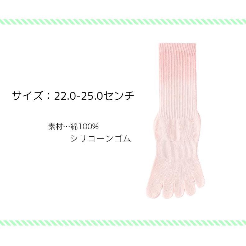 スポーツソックス レディース用 グラデーションカラー リブ編み 滑り止め付き シリコンゴム 衝撃吸収 ヨガ ジム ランニング アウトドア 靴下 |  | 02