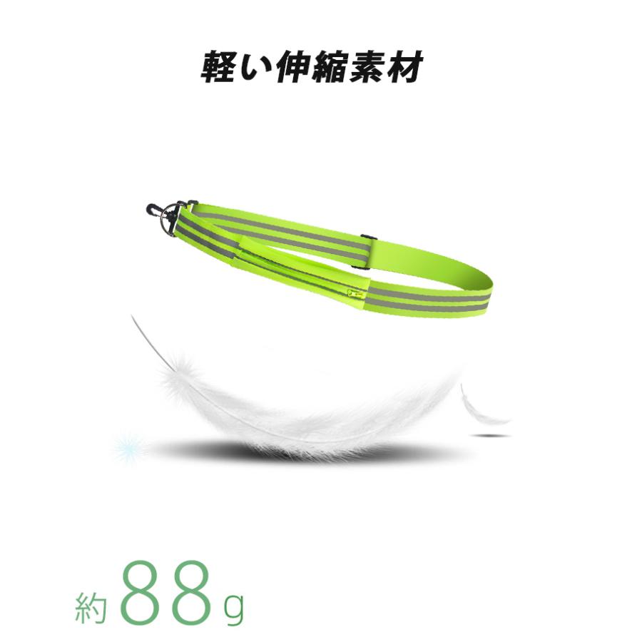 ランニングショルダーバック  タスキ 反射材 ショルダーバンド 夜間 ランニング ウォーキング ジョギング たすき光る 自転車 ロードバイク |  | 04