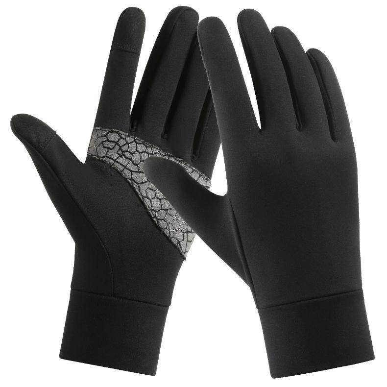 ランニング手袋 冬用 防寒 グローブ メンズ レディース 裏起毛 防風 伸縮 タッチパネル対応 滑り止め付き 軽量 保温 サイクリング 登山 ドライブ スポーツ用 フ |  | 10