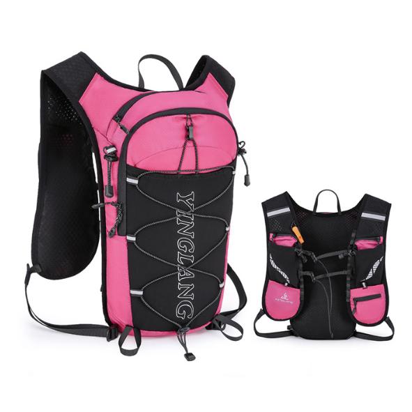 ランニング ベスト バッグ 5L YINGLANG 軽量 バックパック メンズ レディース 通気性 速乾 防臭 リフレクター付き リュック 自転車 サイクリング マラソン ジョ |  | 19