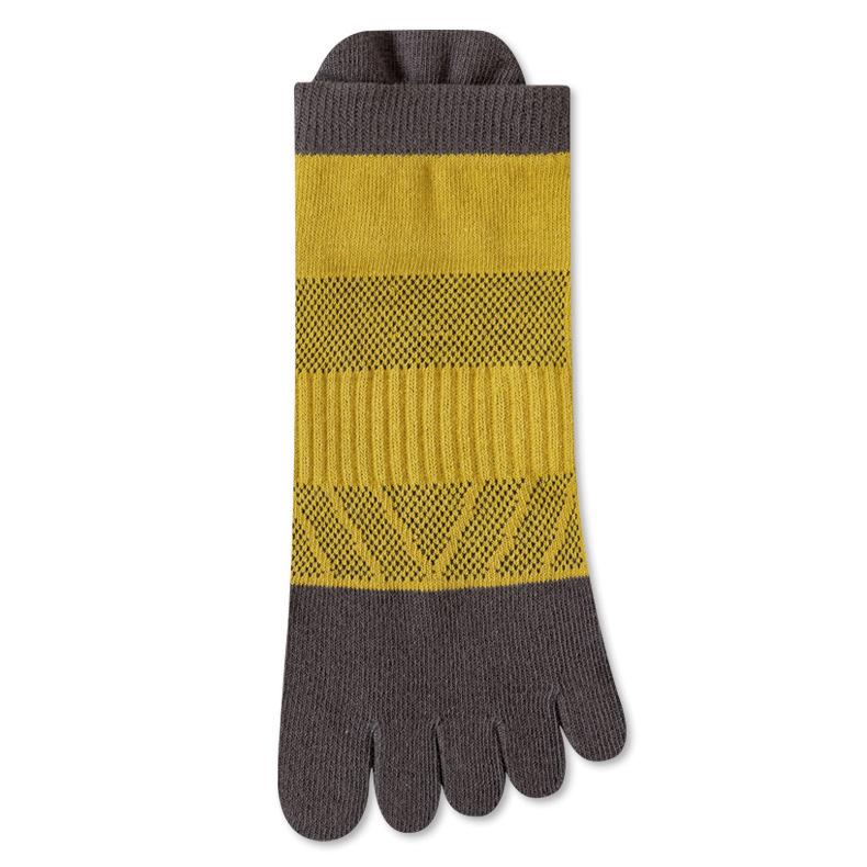 【3足セット】 ランニングソックス　5本指ソックス　衝撃吸収　通気性　ランニングウェア　メッシュ　靴ズレ予防　靴下　スポーツウェア メンズ　 |  | 16