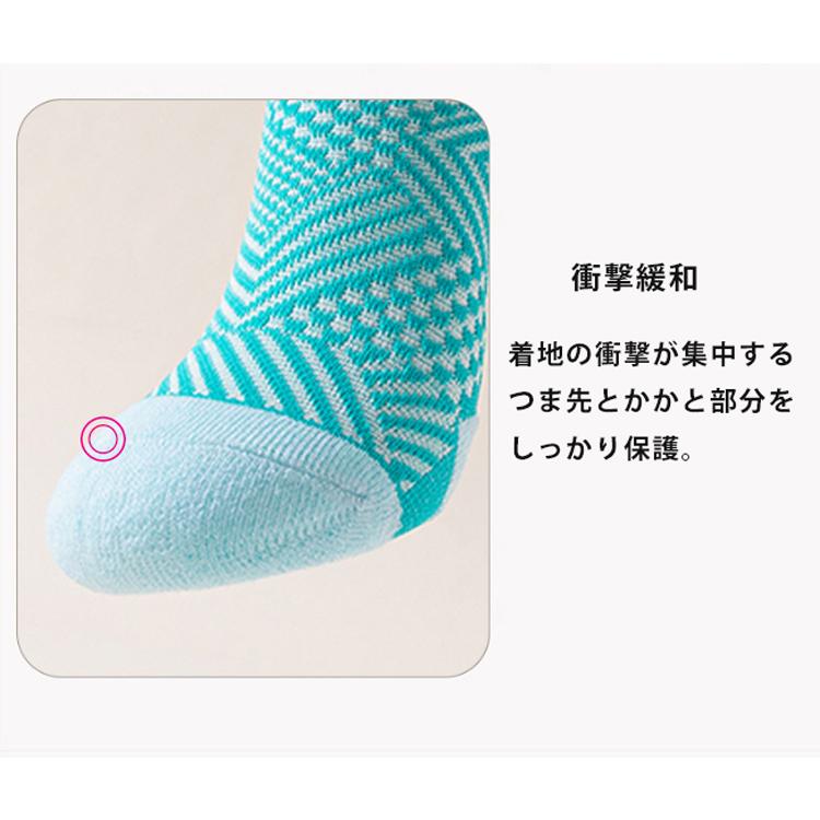 【3足セット】 ランニングソックス　通気性　ランニングウェア　メッシュ　靴ズレ予防　靴下　スポーツウェア メンズ |  | 14