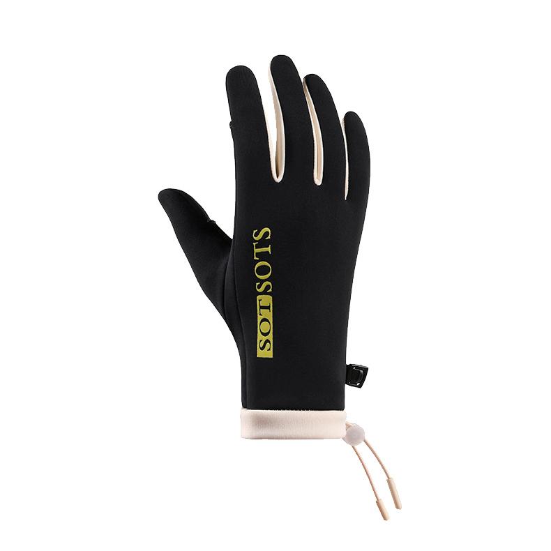 ランニンググローブ　スマホ指出し操作対応　裏起毛　自転車　サイクリング　スポーツ　アウトドア　防風　保温　速乾  レディース　撥水　軽量　手袋　防寒 |  | 13