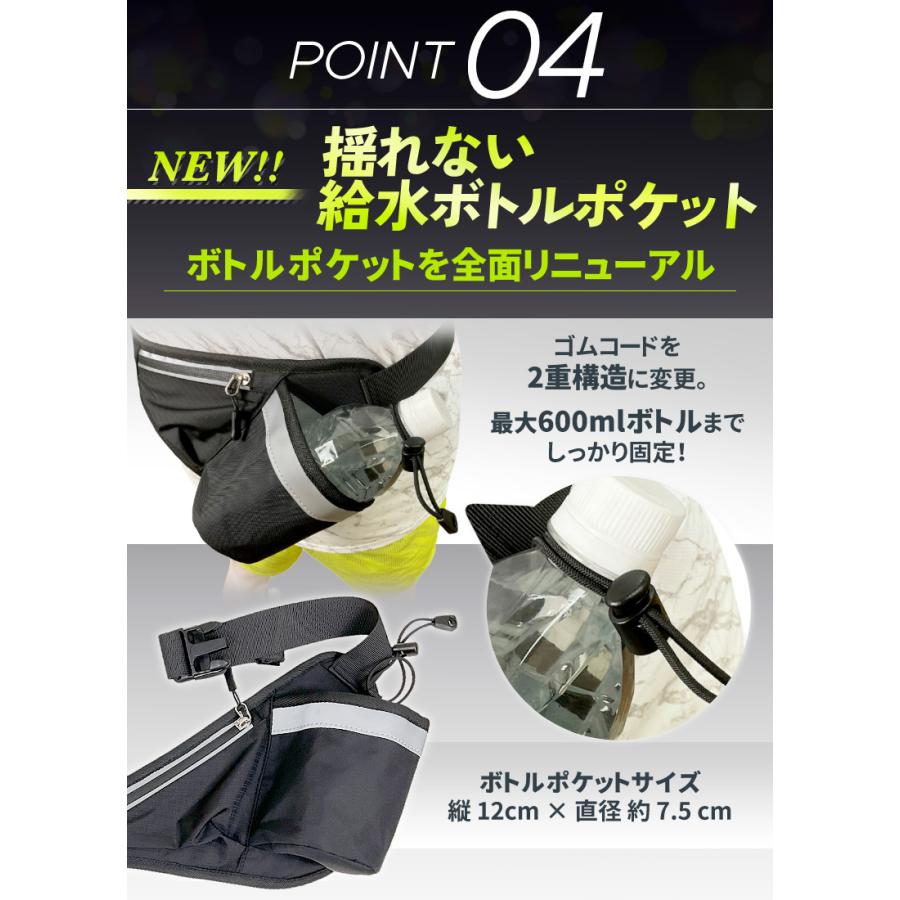 PITAT PRO ランニングポーチ  揺れない 保冷機能　耐熱シート  給水ポケット ウエストバック ジョギング 　ボトルポーチ ランニング ポーチ ウエストポーチ 防水 |  | 09