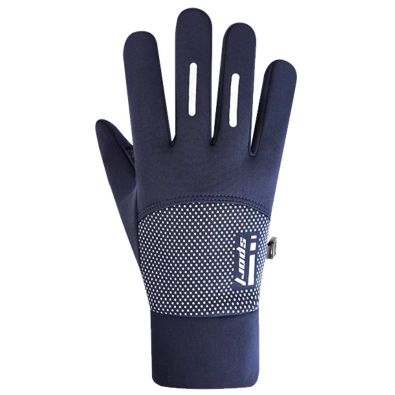 ランニンググローブ　裏起毛 指出しタイプ　スマホ タッチパネル対応　リフレクター　 自転車　撥水生地　サイクリング　スポーツ　アウトドア　防風　保温　速 |  | 16