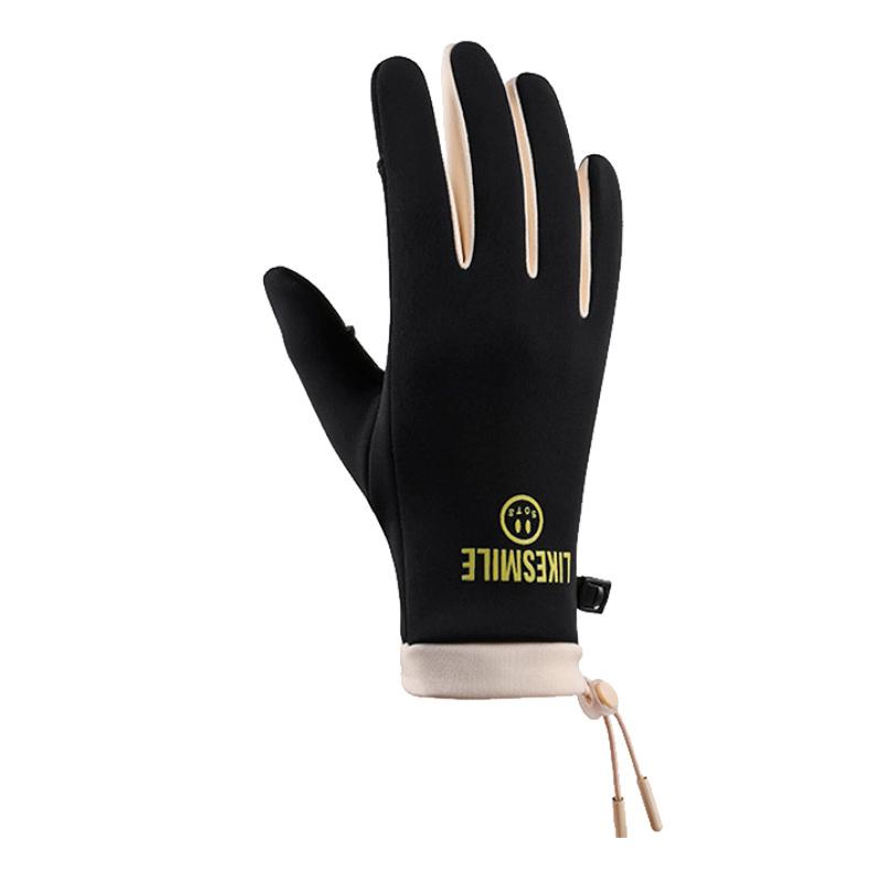 ランニンググローブ　LIKESMILE　スマホ指出し操作対応　裏起毛　自転車　サイクリング　スポーツ　アウトドア　防風　保温　速乾  レディース　撥水　軽量　手 |  | 13