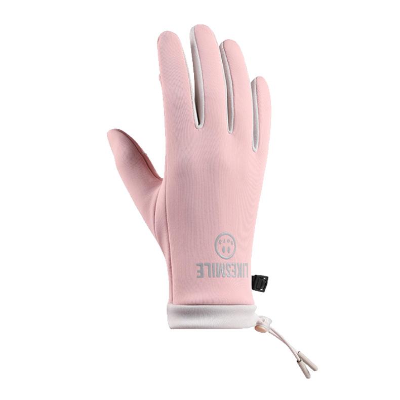 ランニンググローブ　LIKESMILE　スマホ指出し操作対応　裏起毛　自転車　サイクリング　スポーツ　アウトドア　防風　保温　速乾  レディース　撥水　軽量　手 |  | 15