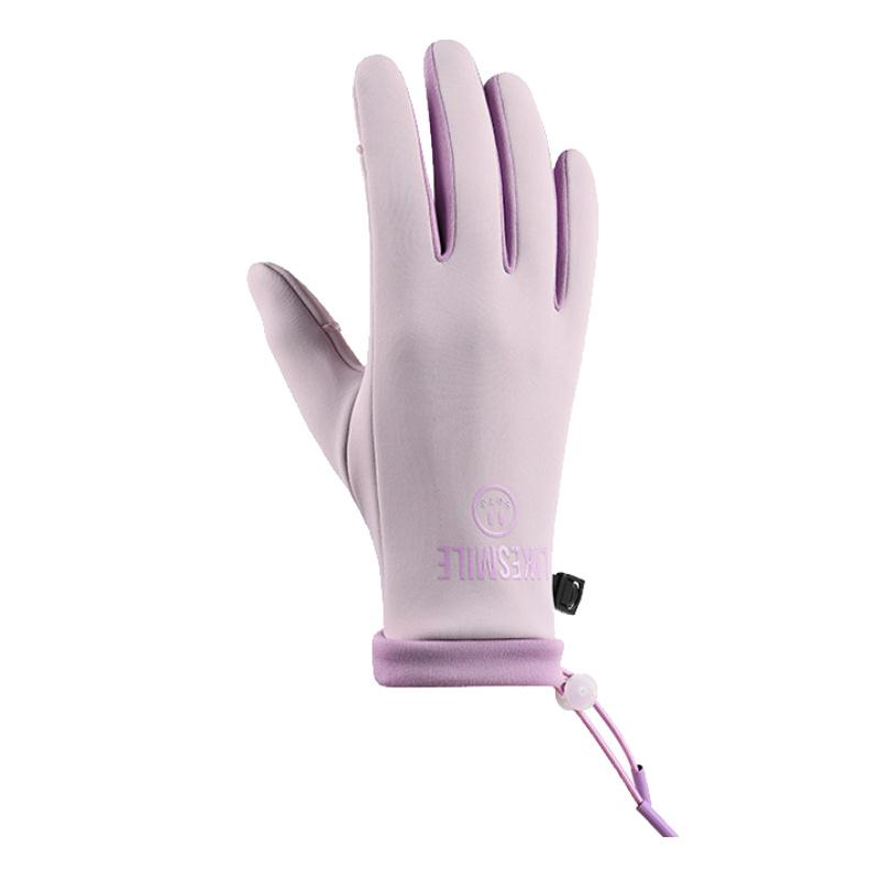 ランニンググローブ　LIKESMILE　スマホ指出し操作対応　裏起毛　自転車　サイクリング　スポーツ　アウトドア　防風　保温　速乾  レディース　撥水　軽量　手 |  | 16