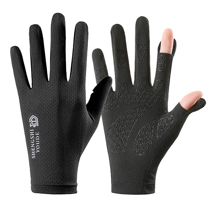 SHEN スマホ タッチパネル操作 手袋  薄生地 ランニング メンズ レディース UVカット 日焼け止め グローブ 速乾  軽量  滑り止め |  | 11