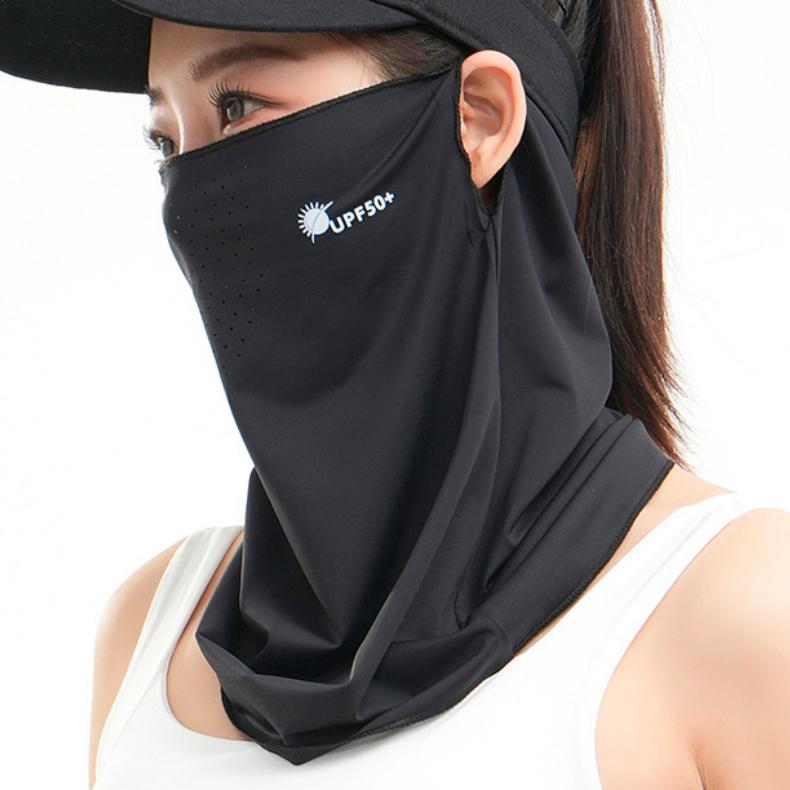 ランニング 接触冷感 ひんやり スポーツ UPF50 フェイスカバー フェイスマスク UVカット 日焼け防止 防風 日よけ フェイスガード レディース メンズ ウォーキン |  | 10