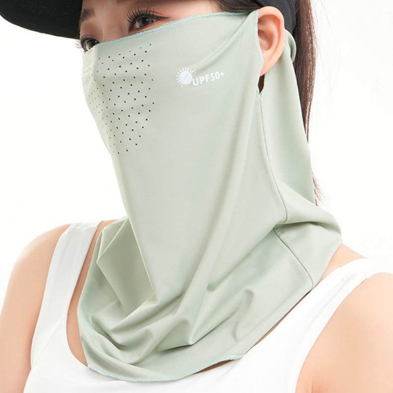 ランニング 接触冷感 ひんやり スポーツ UPF50 フェイスカバー フェイスマスク UVカット 日焼け防止 防風 日よけ フェイスガード レディース メンズ ウォーキン |  | 12