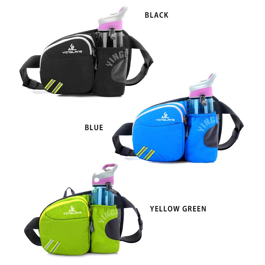 ランニングポーチ  揺れにくい 給水ポケット ウエストバック ジョギング  機能性　ボトルポーチ ランニングバッグ ウエストポーチ 防水 洗濯可 |  | 14