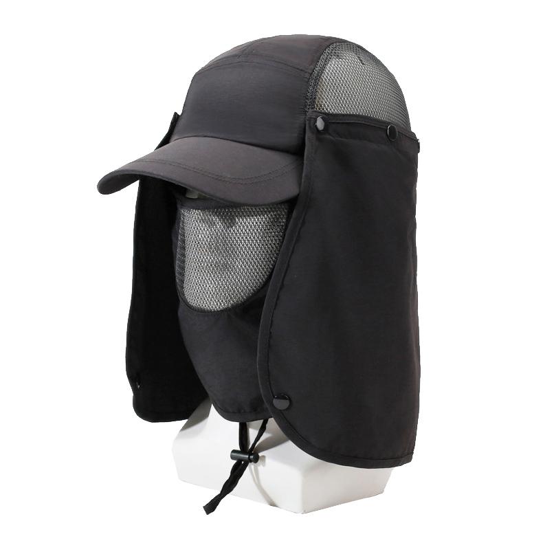 2WAY　ランニングキャップ フェイスカバー フェイスガード付き　フェイスマスク　ジョギング 帽子　アウトドア　メッシュ　日よけ　メンズ　レディース キャップ |  | 12